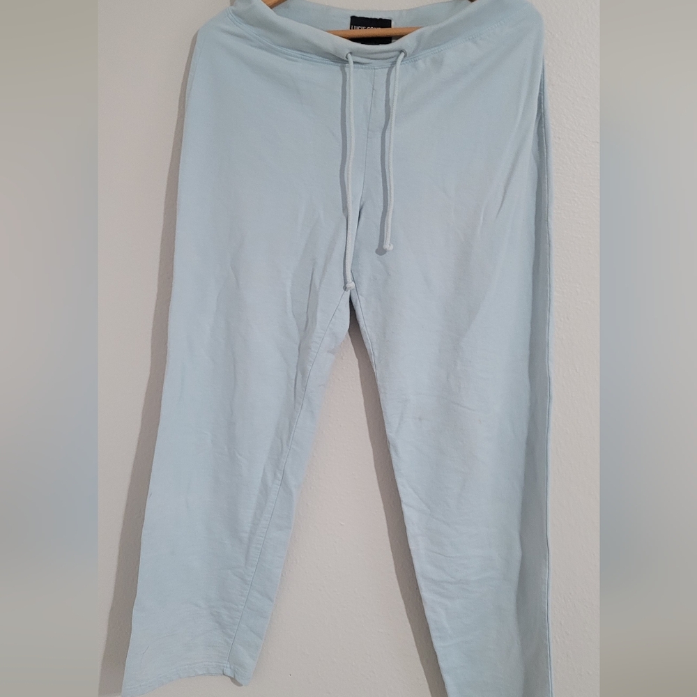 Womens Light Blue Pants Jucie Couture
